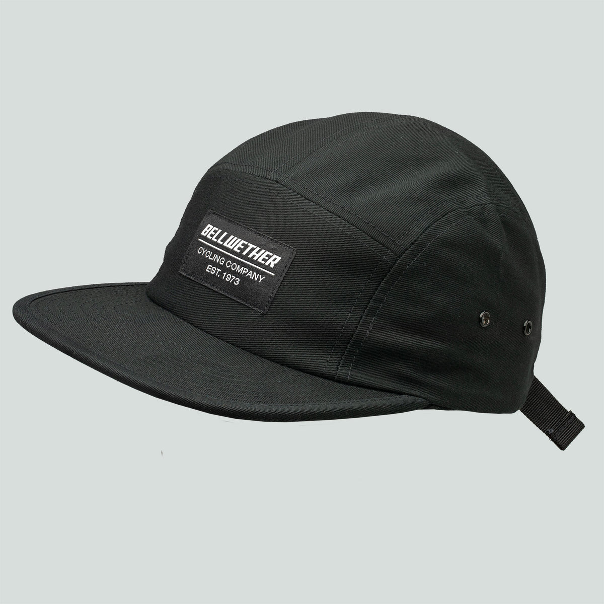 Bellwether 5 Panel Hat Black