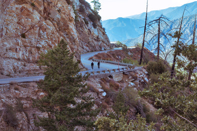 Riding "The Alps" of Los Angeles